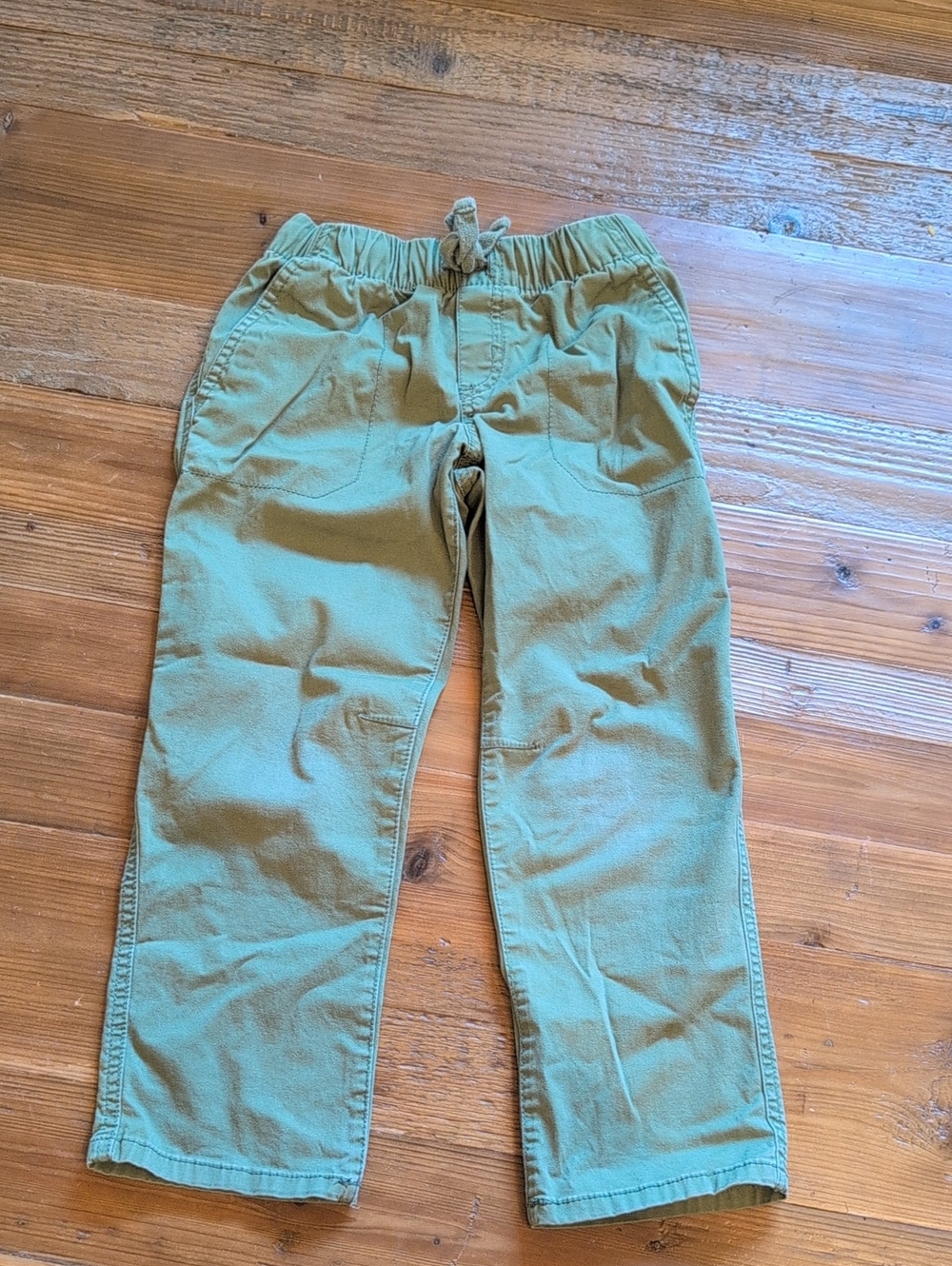 Cat & Jack Olive Green Joggers - 6